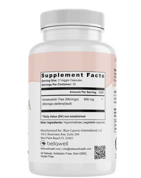 Organic Moringa Superfood by Bellawell