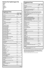 Peptide Support Pak 60 Packets