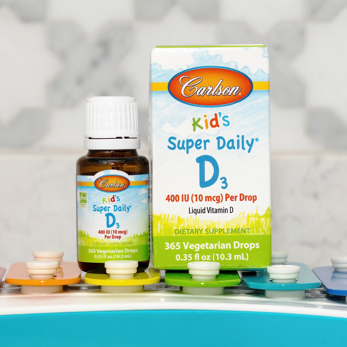 Super Daily D3 for Kids 400 IU 365 Drops