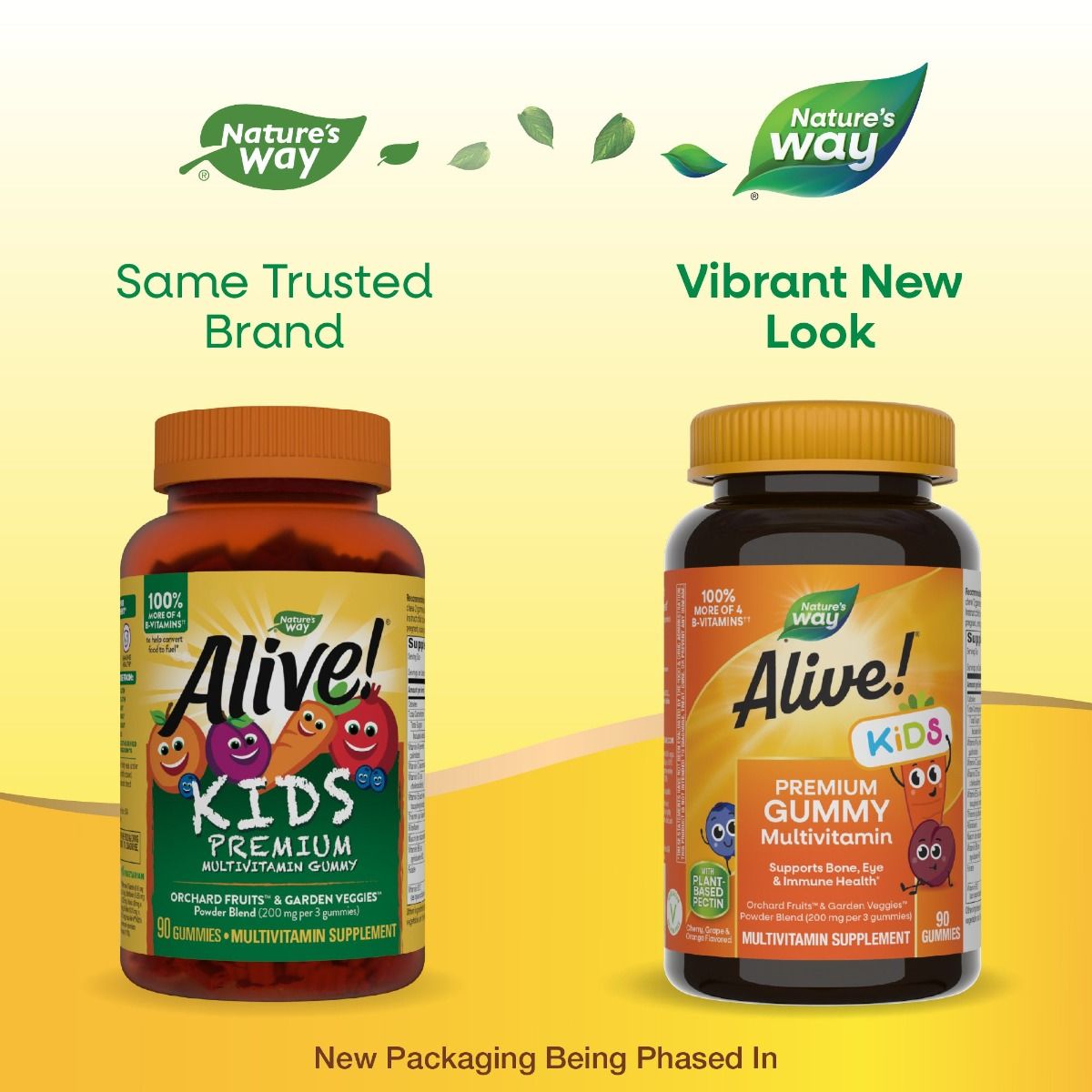 Alive! Children's Multi-Vitamin 90GummiesAssorted