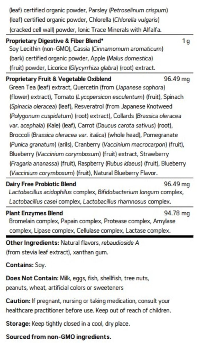 Power Greens 10.58 Oz (300 Grams)