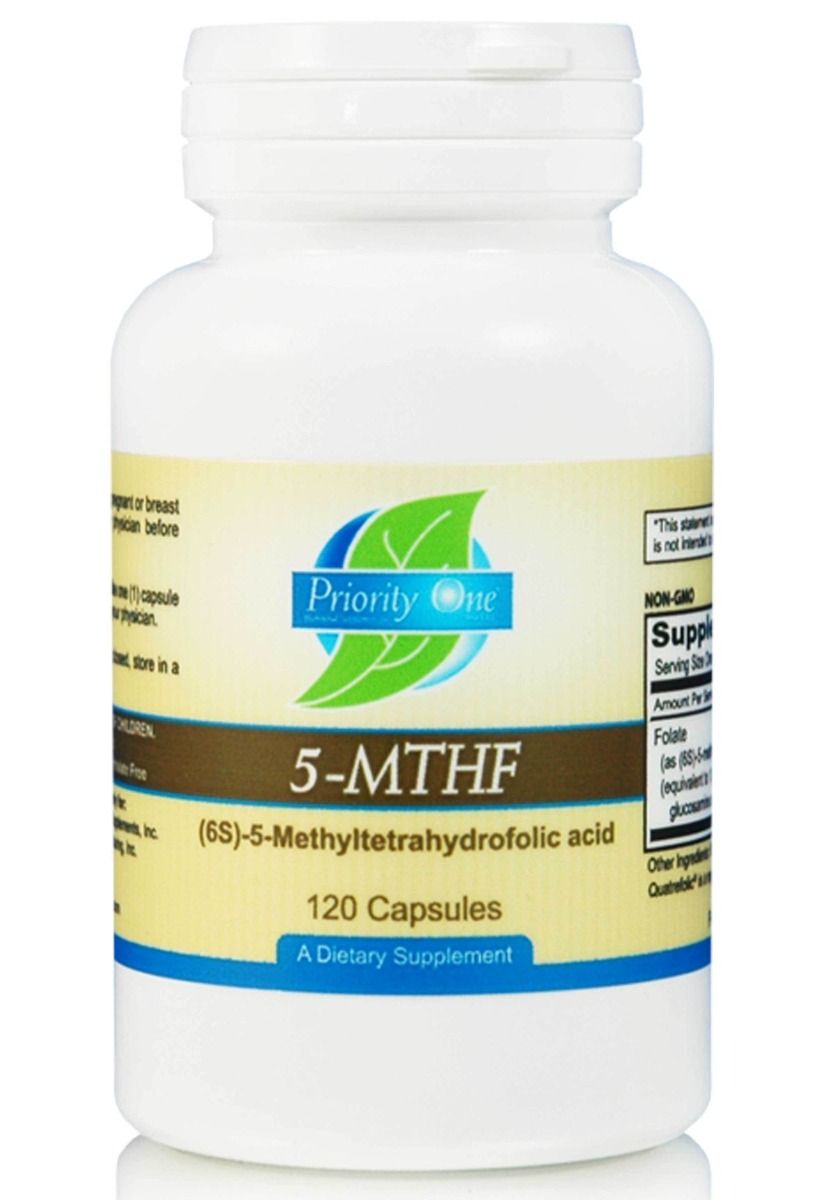 5-MTHF 1000 MCG 120 Capsules