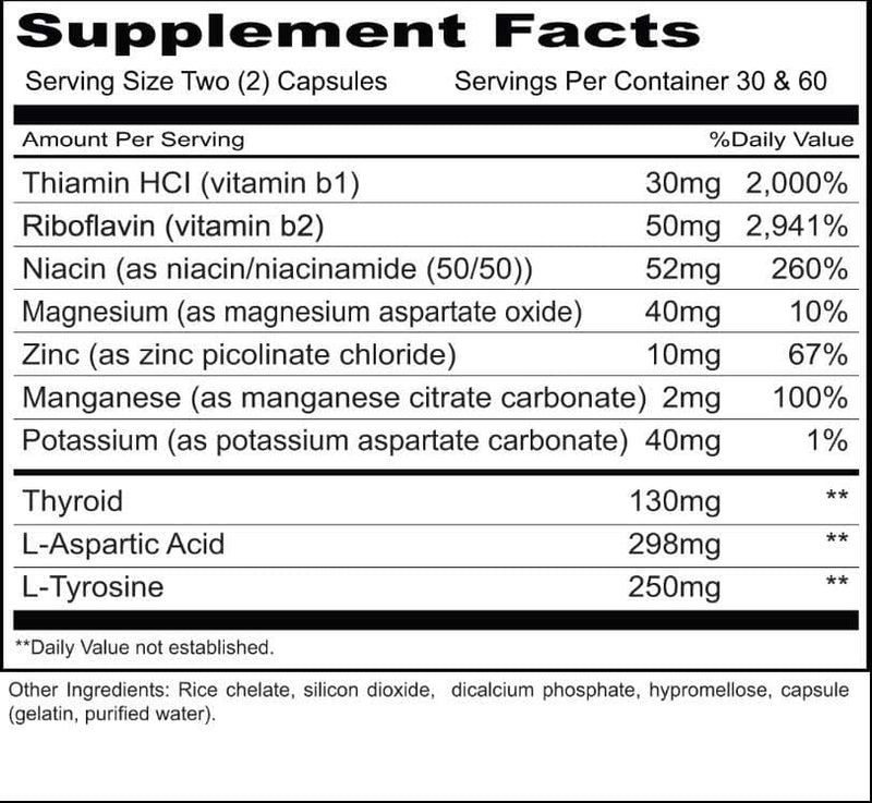 Thyroid Plus 60 Capsules