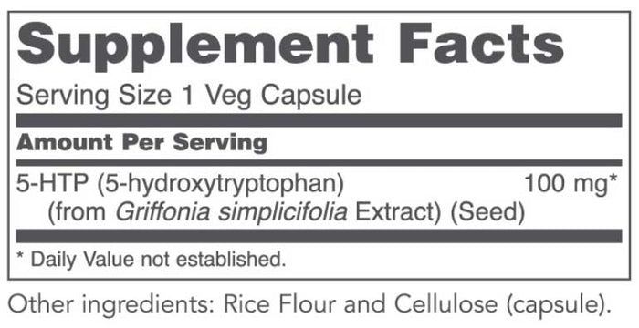 5-HTP 100 MG 90 Vegan Capsules