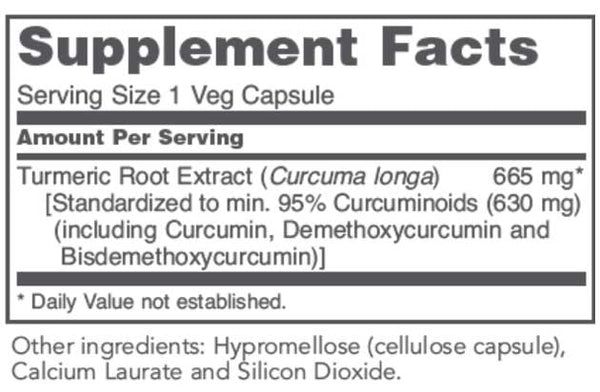 Curcumin 665mg 60 Vegan Capsules