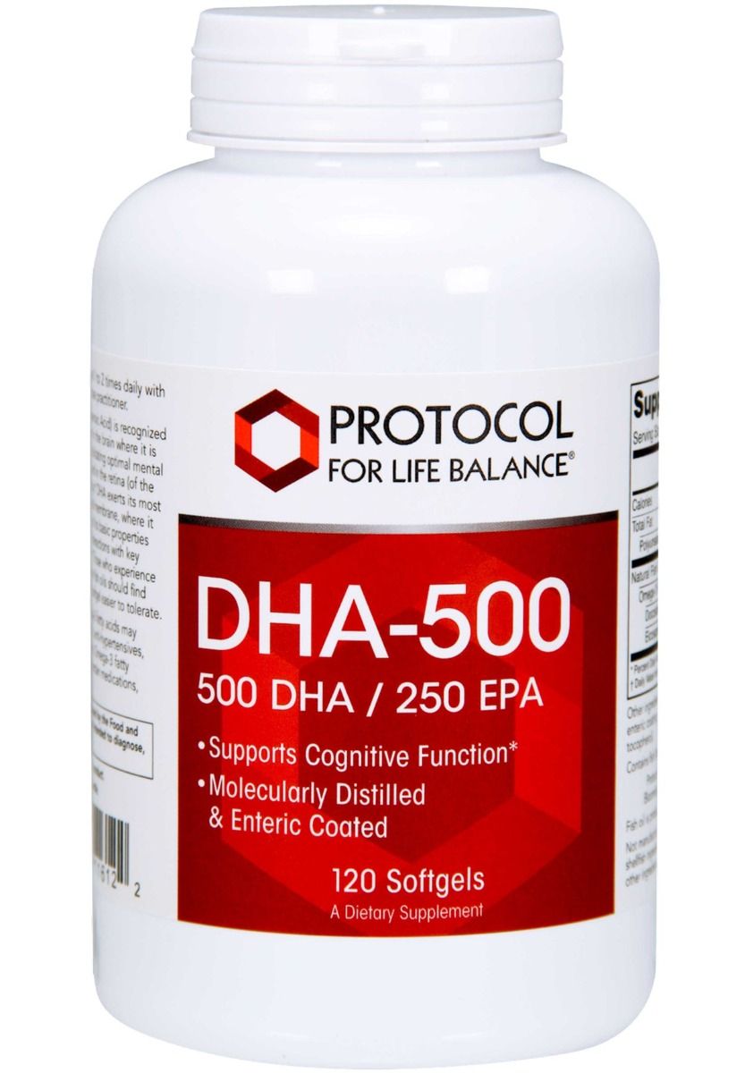 DHA-500 (500 DHA/250 EPA) 120 Softgels