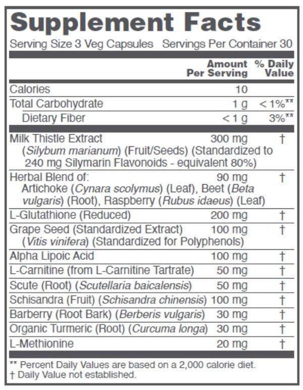 Liver Detox 90 Veggie Caps