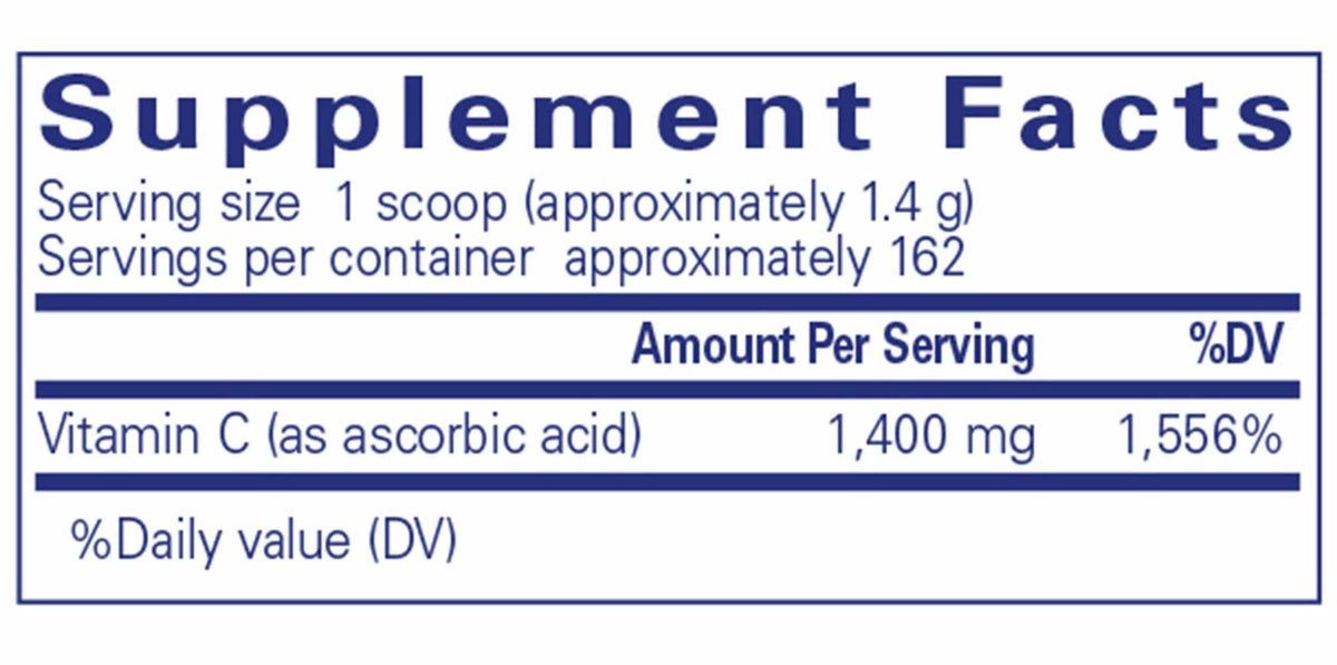 Ascorbic Acid Powder 3,200 Mg 227 G Powder