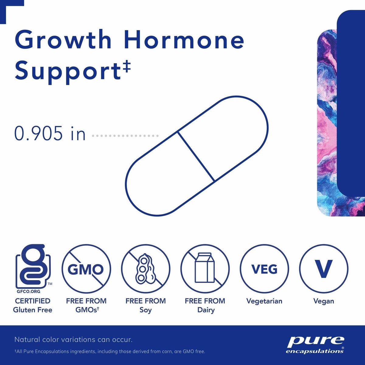 Growth Hormone Support 90 Veggie Caps