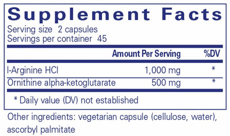 Growth Hormone Support 90 Veggie Caps