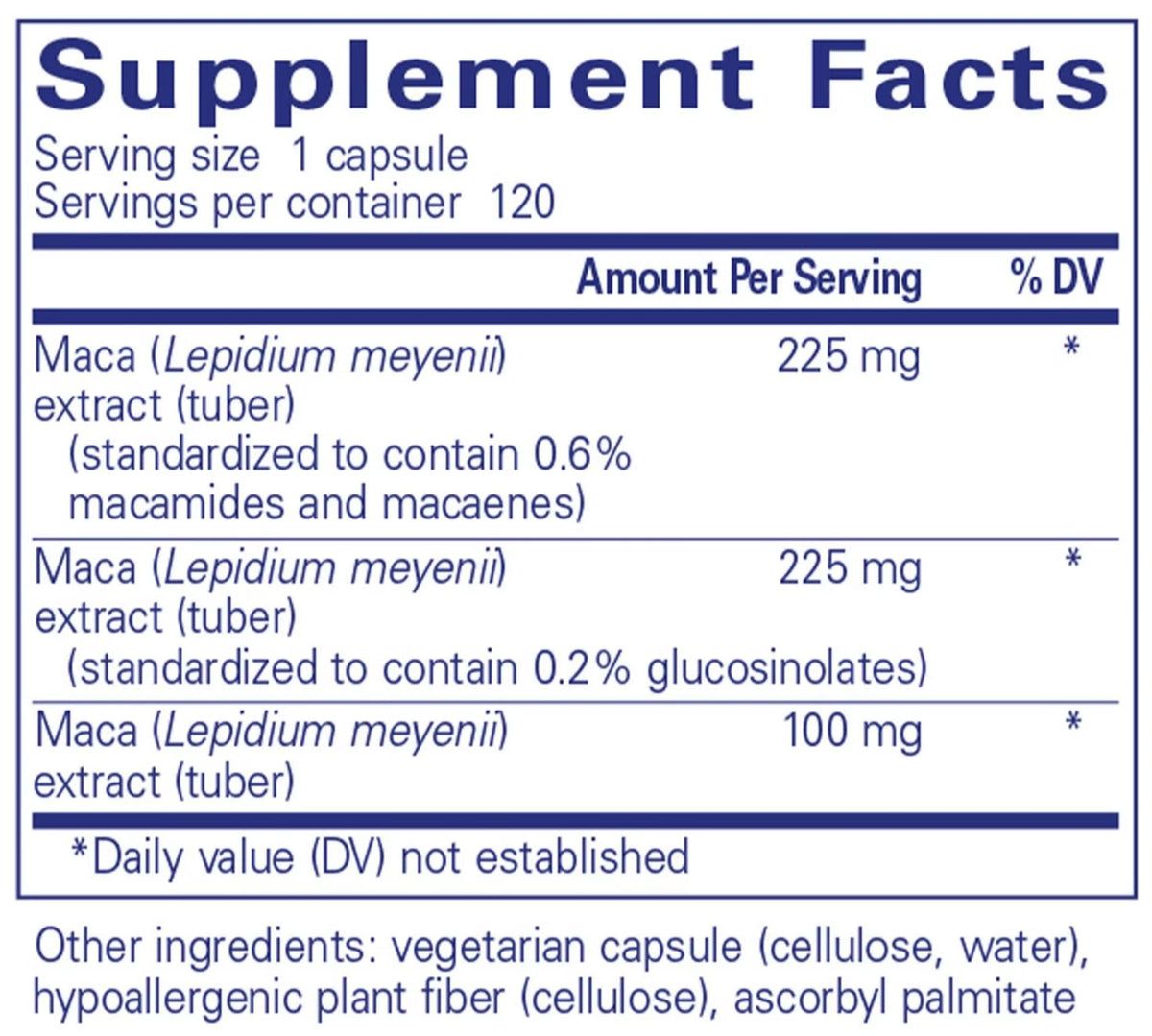 Maca-3 120 Capsules