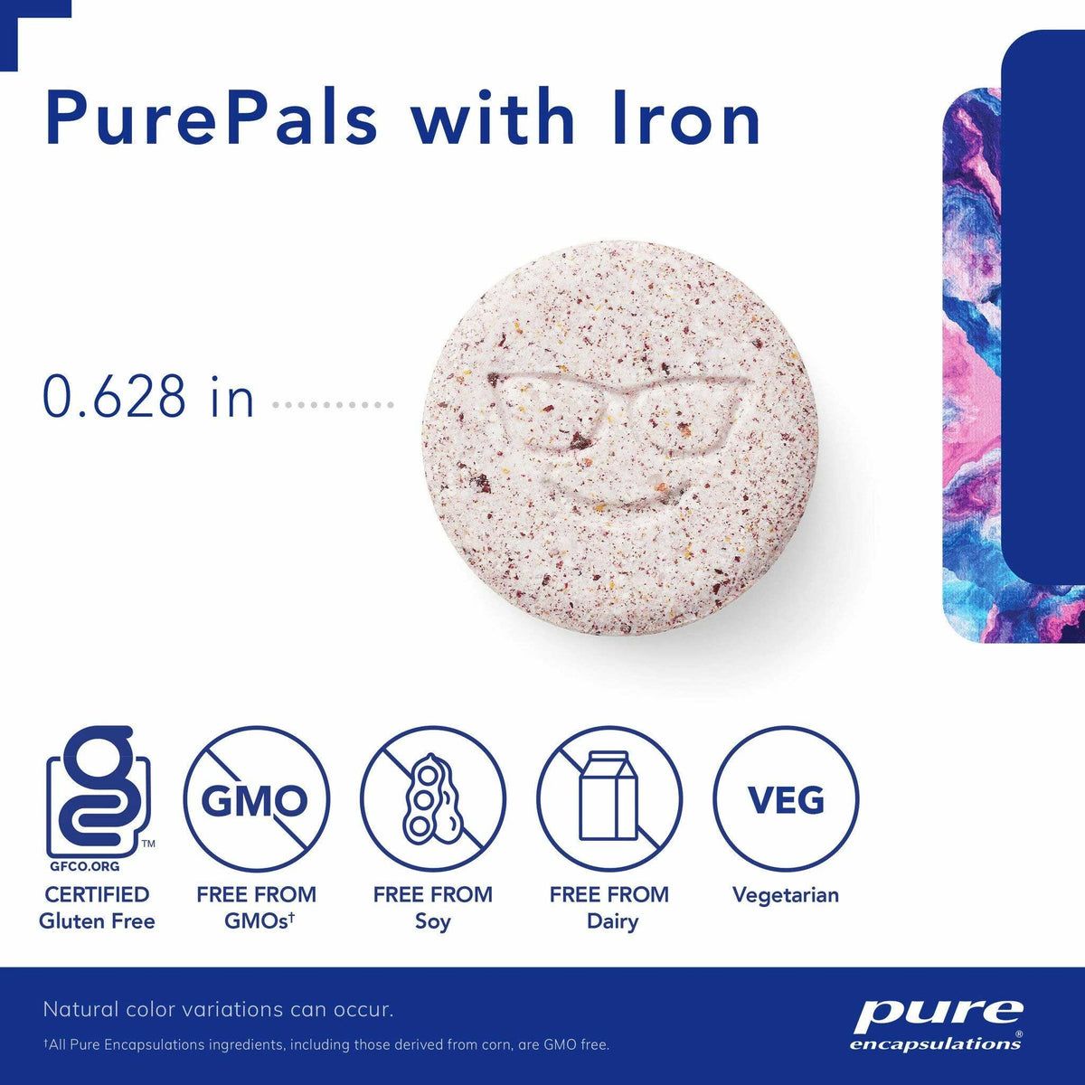 PurePals (with Iron) 90 Chewable Tablets Cherry