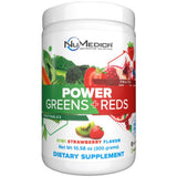 Power Greens + Reds 10.58 Oz (300 Grams) Powder Strawberry Kiwi