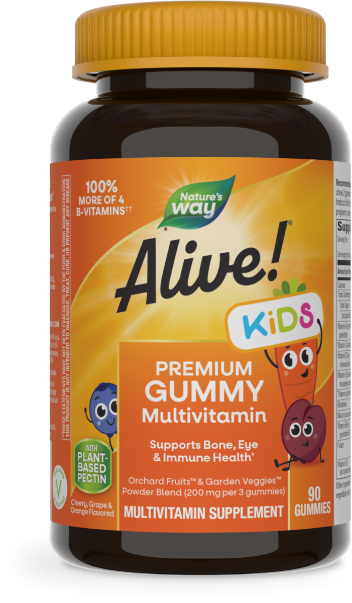 Alive! Children's Multi-Vitamin 90GummiesAssorted