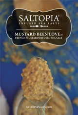 French Mustard Salt: MUSTARD BEEN LOVE