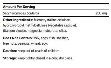 SacBoulardii 60Veggie Caps