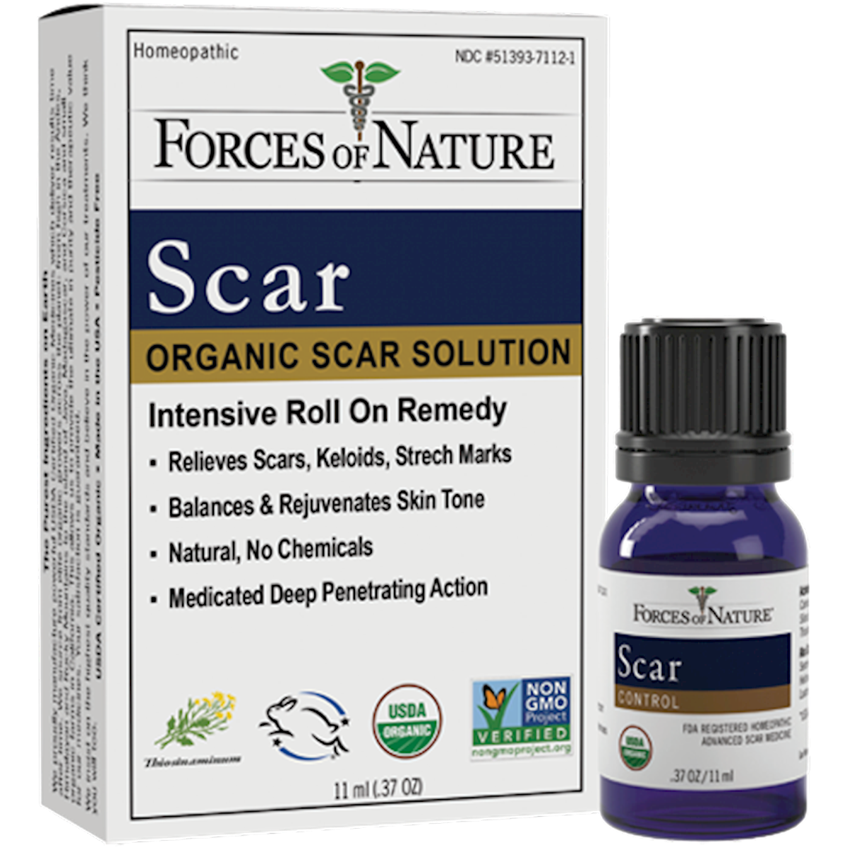 Organic Scar Control - 11 ml