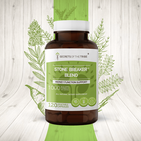 Secrets of the Tribe Stone Breaker Blend Capsules - Kidney Function Support