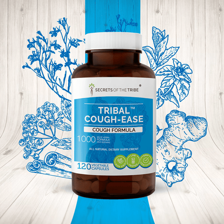 Secrets of the Tribe Tribal Cough-ease Capsules - Cough Formula