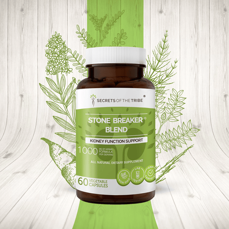 Secrets of the Tribe Stone Breaker Blend Capsules - Kidney Function Support