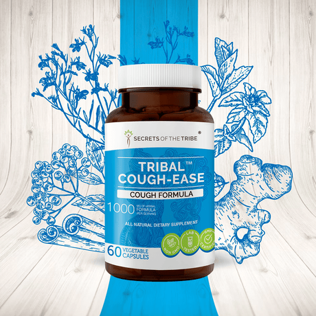 Secrets of the Tribe Tribal Cough-ease Capsules - Cough Formula