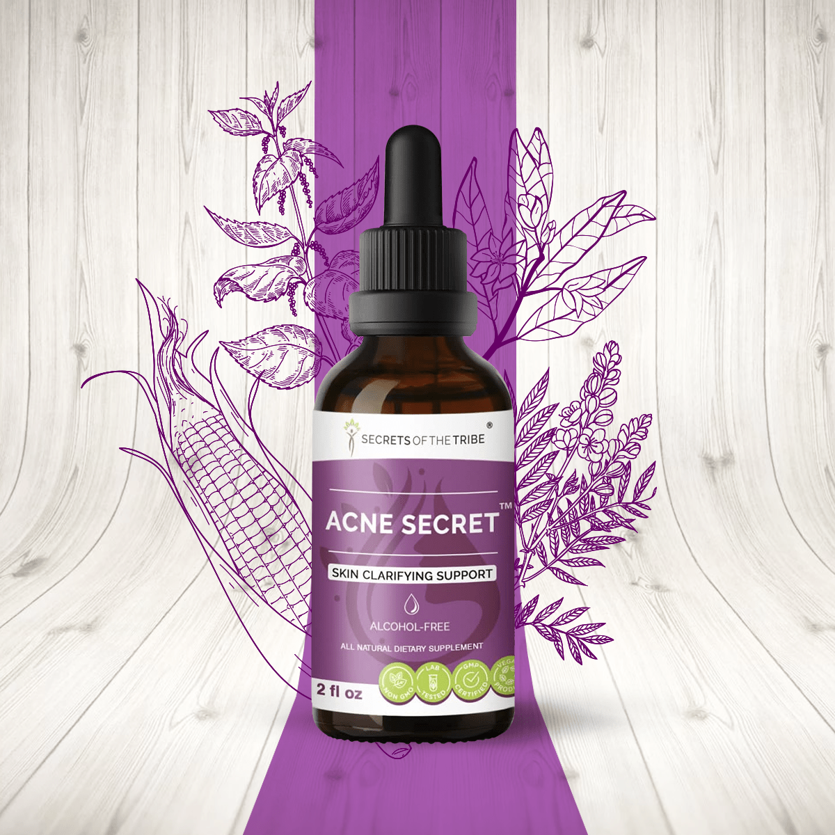 Secrets of the Tribe Acne Secret - Skin Clarifying Support