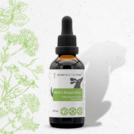 Secrets of the Tribe Wolf's Respiratory - Healthy Respiratory System Support in Dogs