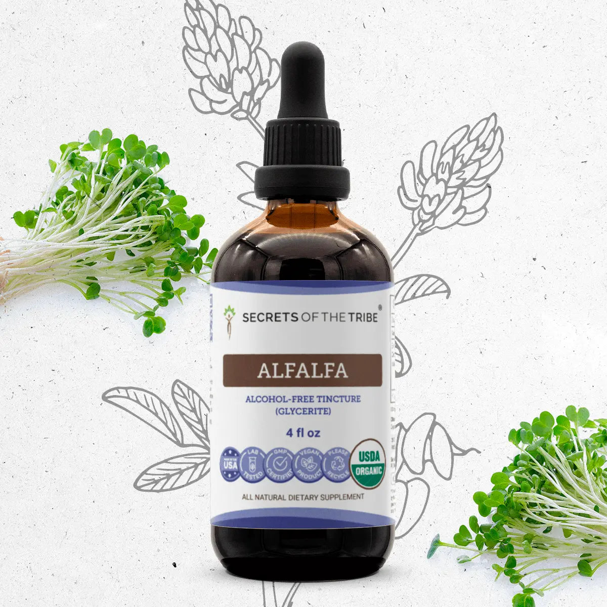Secrets of the Tribe Alfalfa Tincture