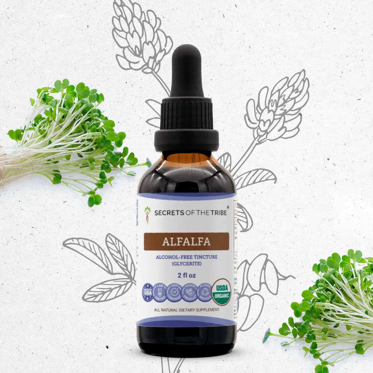 Secrets of the Tribe Alfalfa Tincture