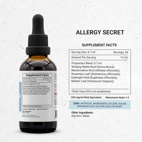 Secrets of the Tribe Allergy Secret Extract - Allergy/Congestion Support