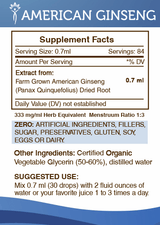 American Ginseng Tincture