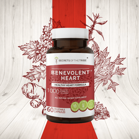 Secrets of the Tribe Benevolent Heart Capsules - Healthy Heart Formula