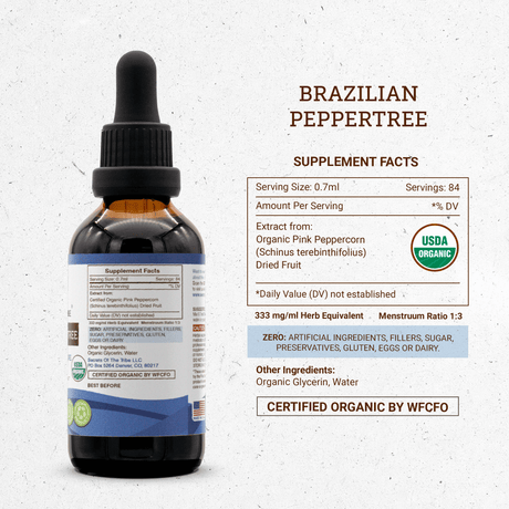 Secrets of the Tribe Brazilian Peppertree Tincture