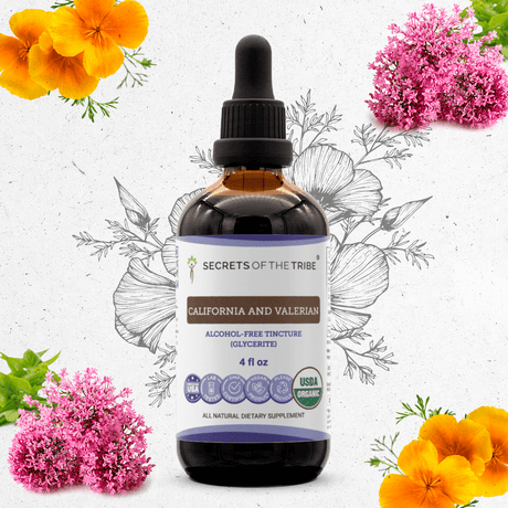 Secrets of the Tribe California and Valerian Tincture