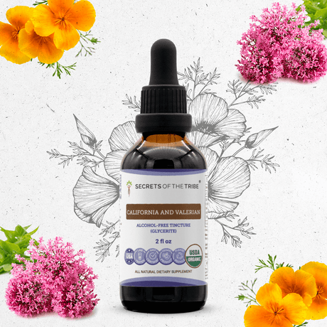 Secrets of the Tribe California and Valerian Tincture