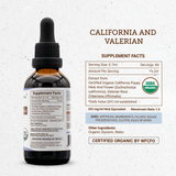California and Valerian Tincture