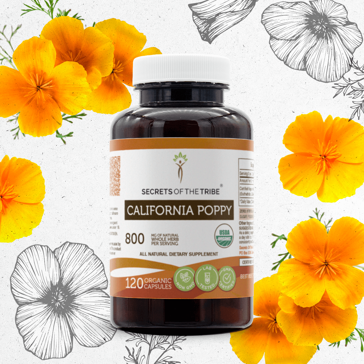 California Poppy Capsules