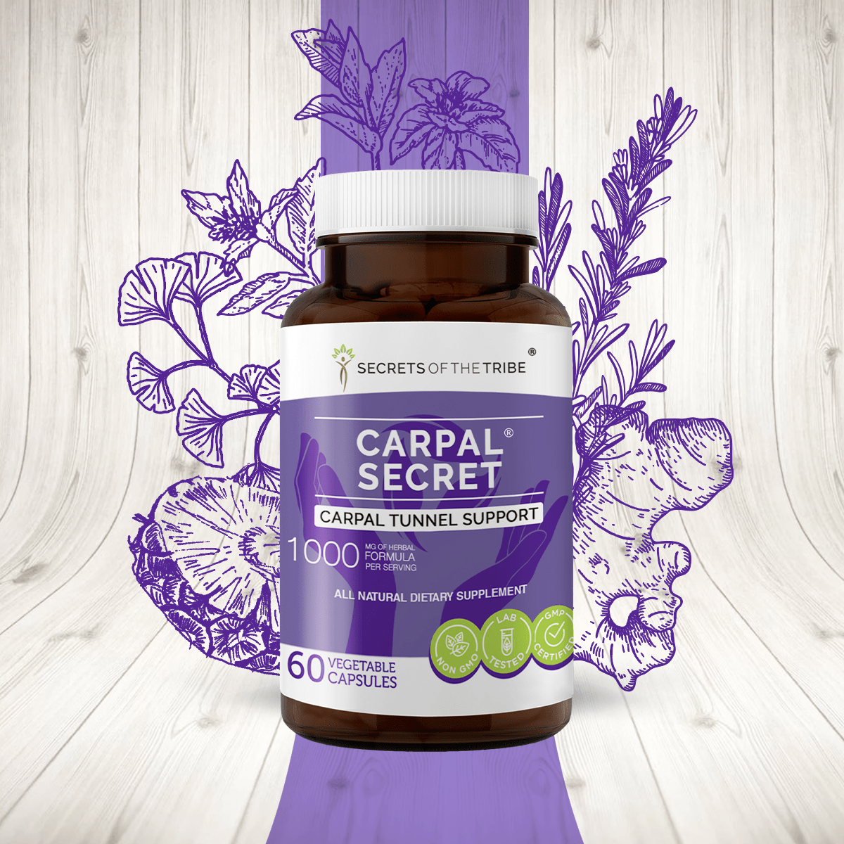 Carpal Secret Capsules - Carpal Tunnel Support