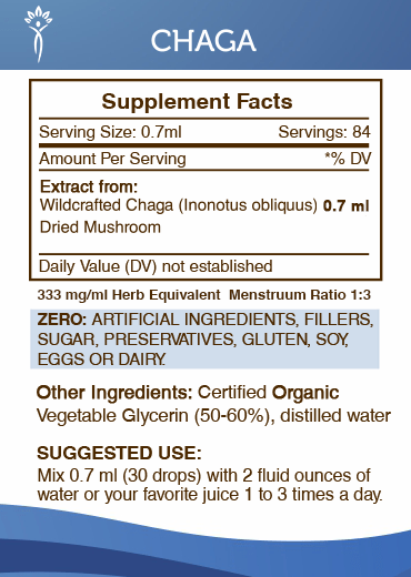 Secrets of the Tribe Chaga Tincture
