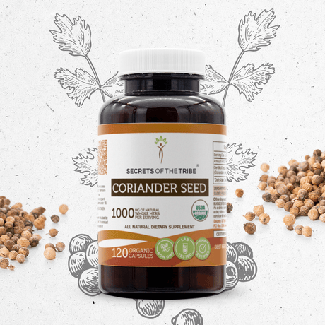 Secrets of the Tribe Coriander Seed Capsules