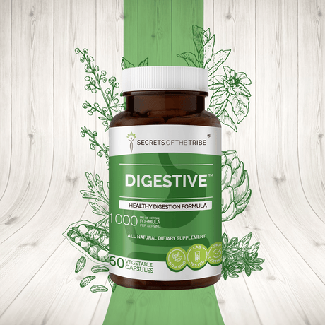 Secrets of the Tribe Digestive Capsules - Healthy Digestion Formula