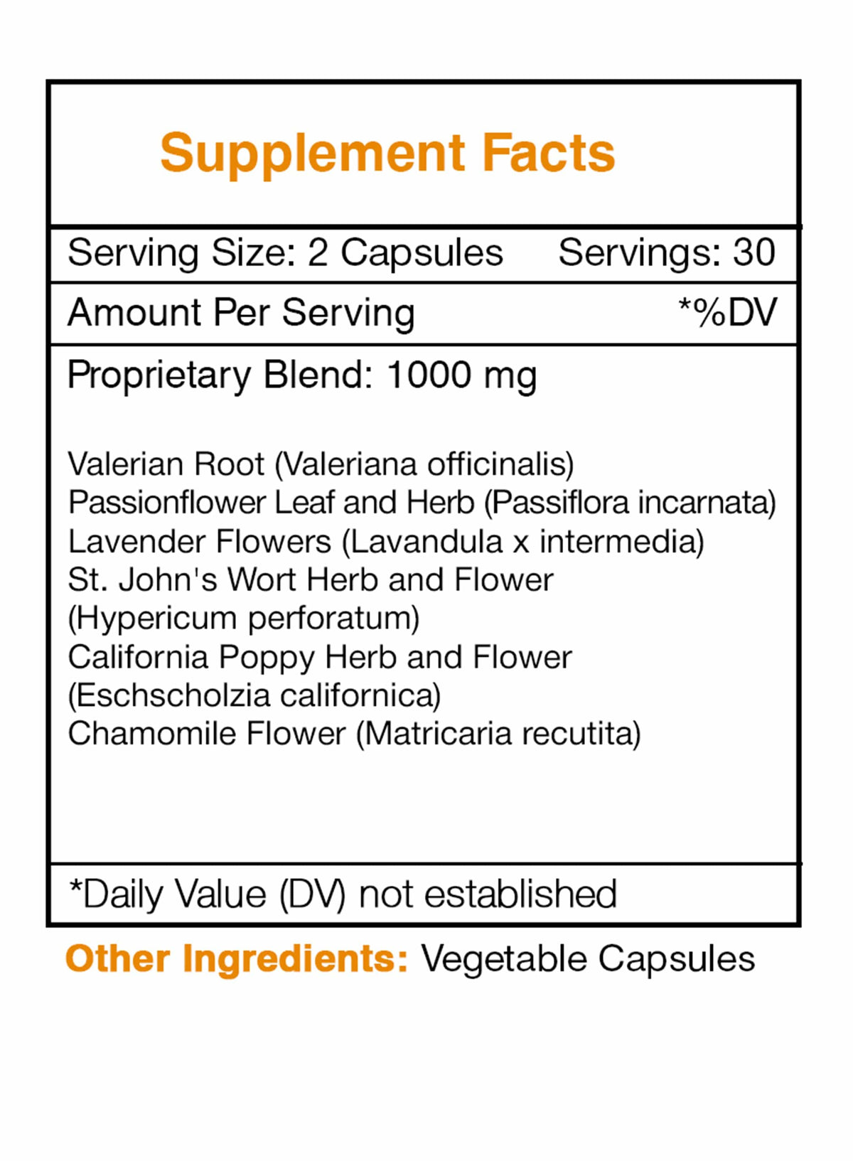Dream Secret Capsules - Restful Sleep Formula