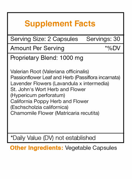 Secrets of the Tribe Dream Secret Capsules - Restful Sleep Formula