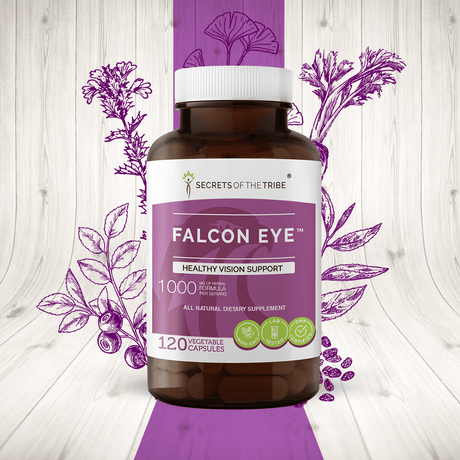 Secrets of the Tribe Falcon Eye Capsules - Healthy Vision Support