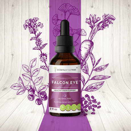 Secrets of the Tribe Falcon Eye Extract - Healthy Vision Support