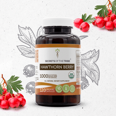 Secrets of the Tribe Hawthorn Berry Capsules