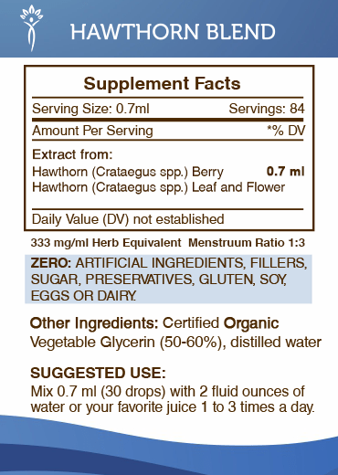 Secrets of the Tribe Hawthorn Blend Tincture