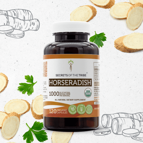 Secrets of the Tribe Horseradish Capsules
