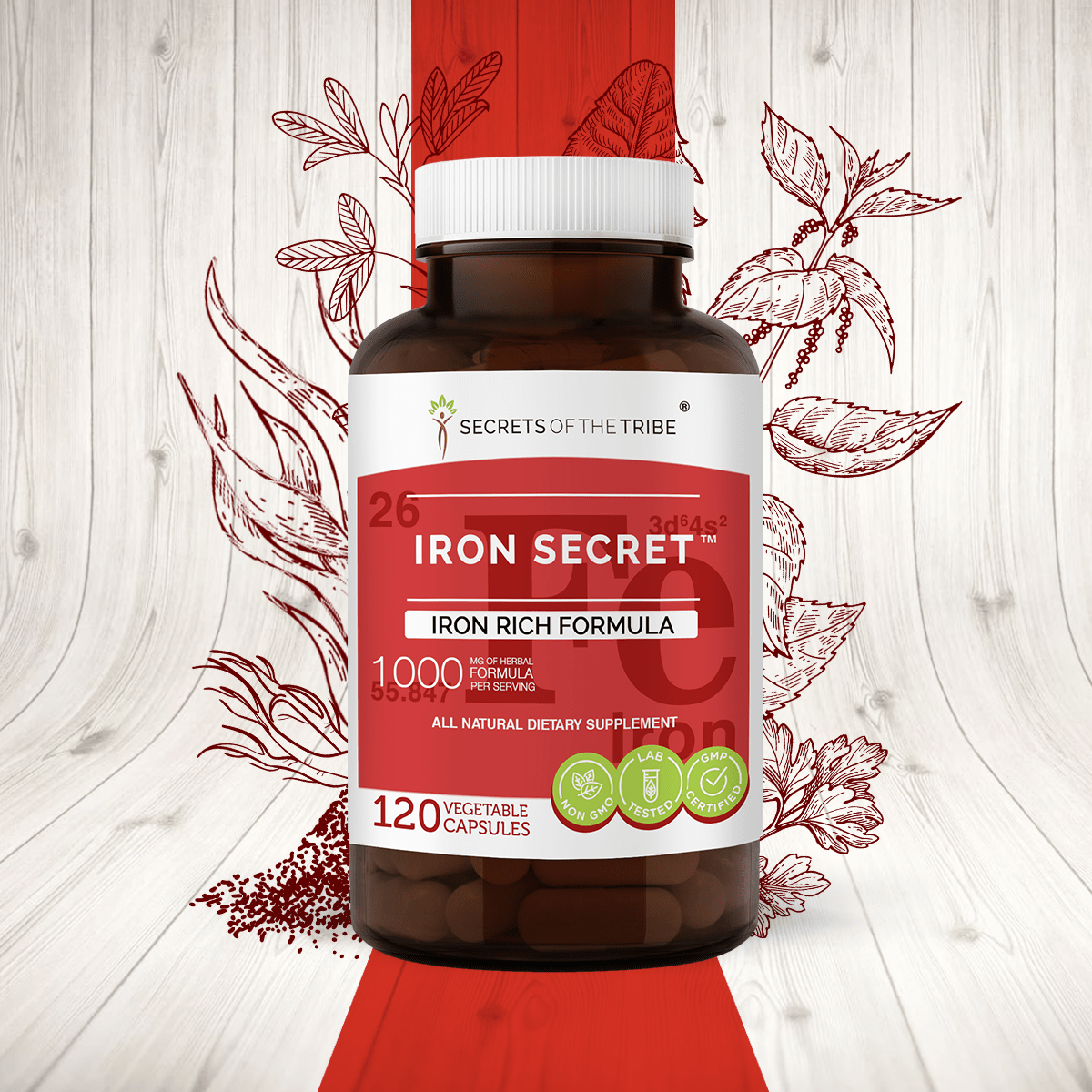 Iron Secret Capsules - Herb Iron Rich Formula
