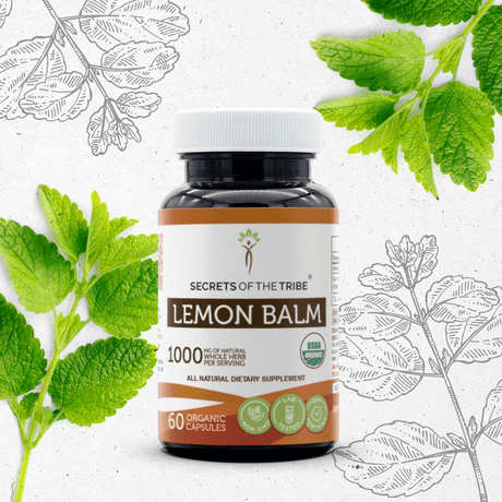 Secrets of the Tribe Lemon Balm Capsules